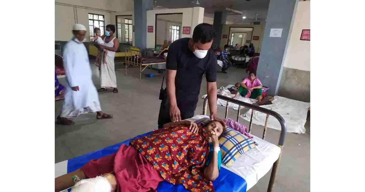 No shelter for mother in her millionaire son's house